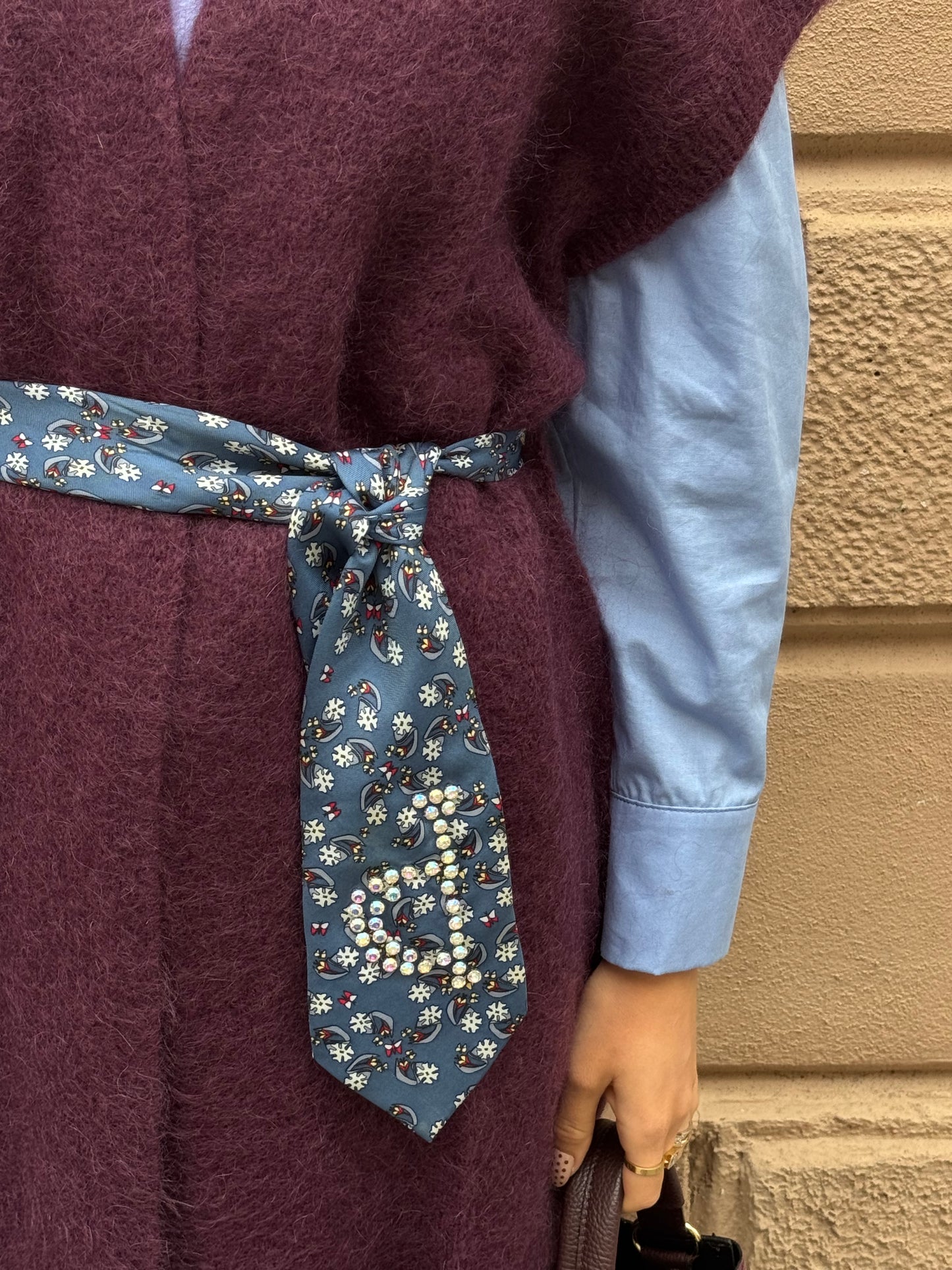 Gilet Necktie | Melanzana