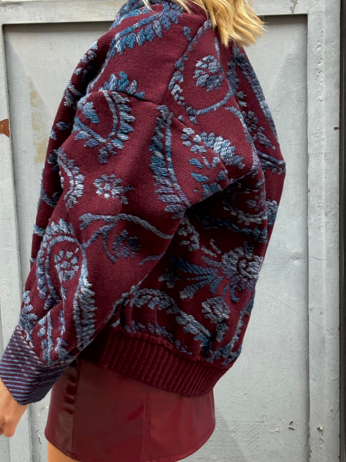Bomber Jacquard