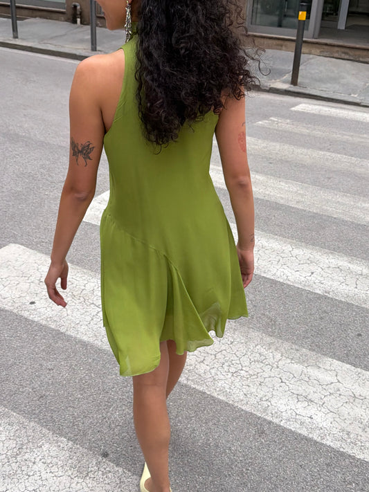 Abito Monospalla Verde