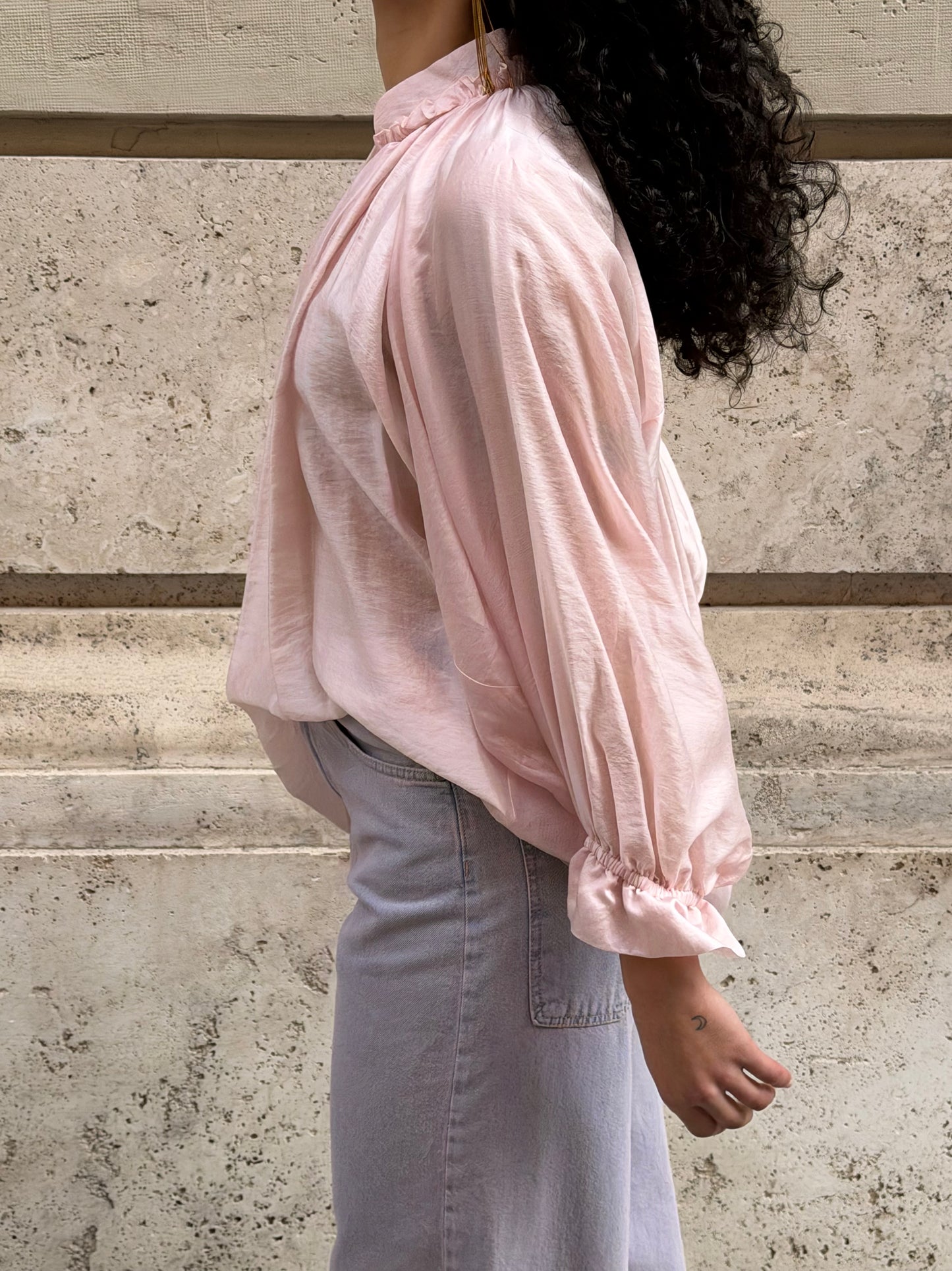 Camicia Voile | Rosa