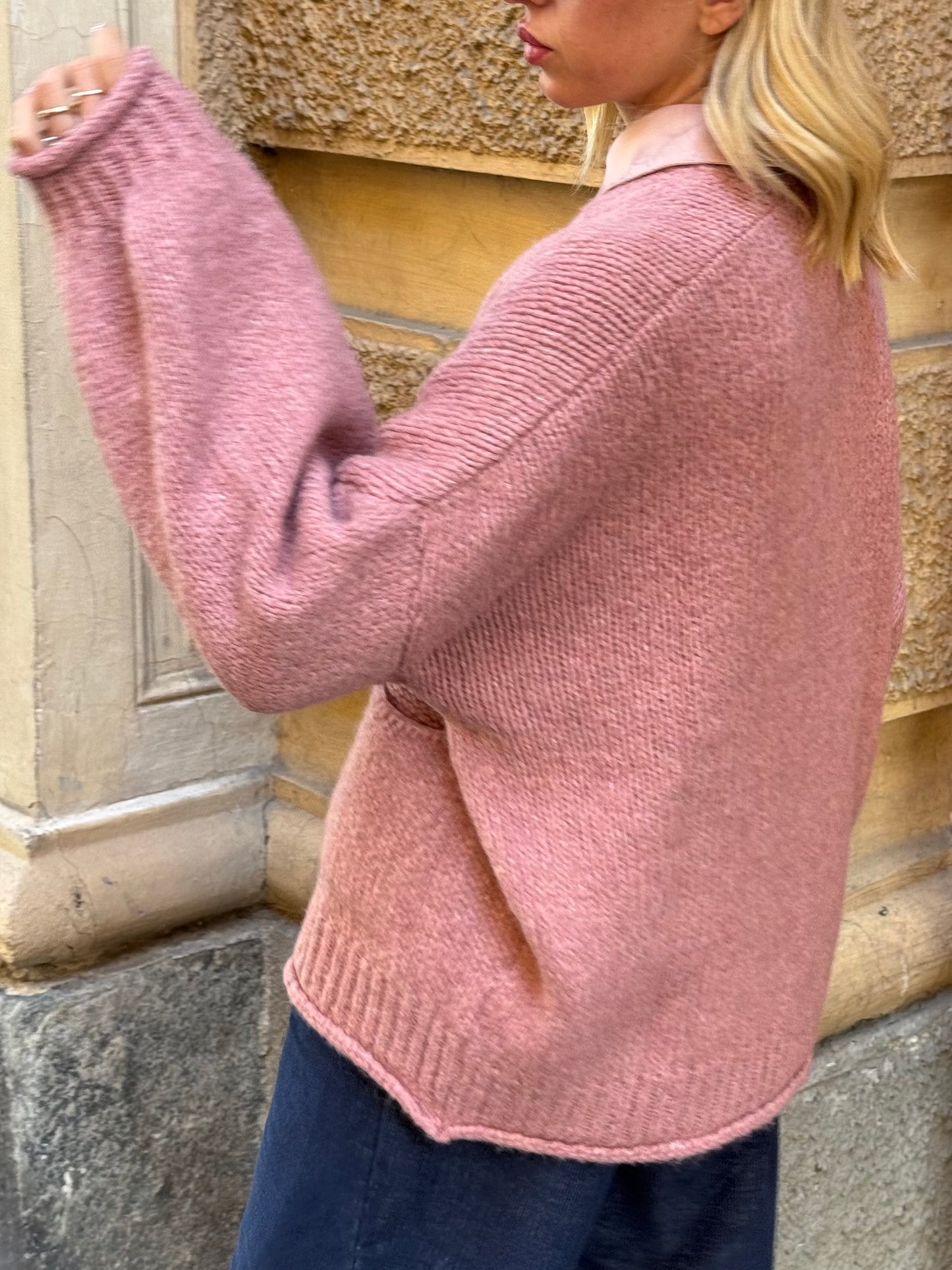 Cardigan Lora | Rosa