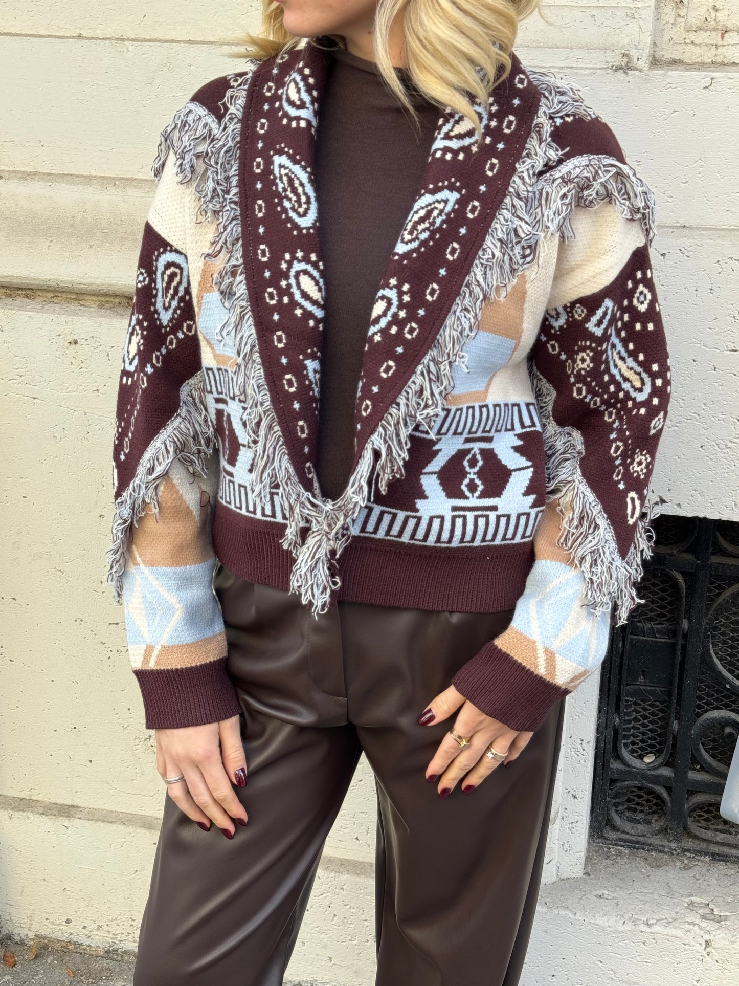 Cardigan Dalila | Azzurro&Moro