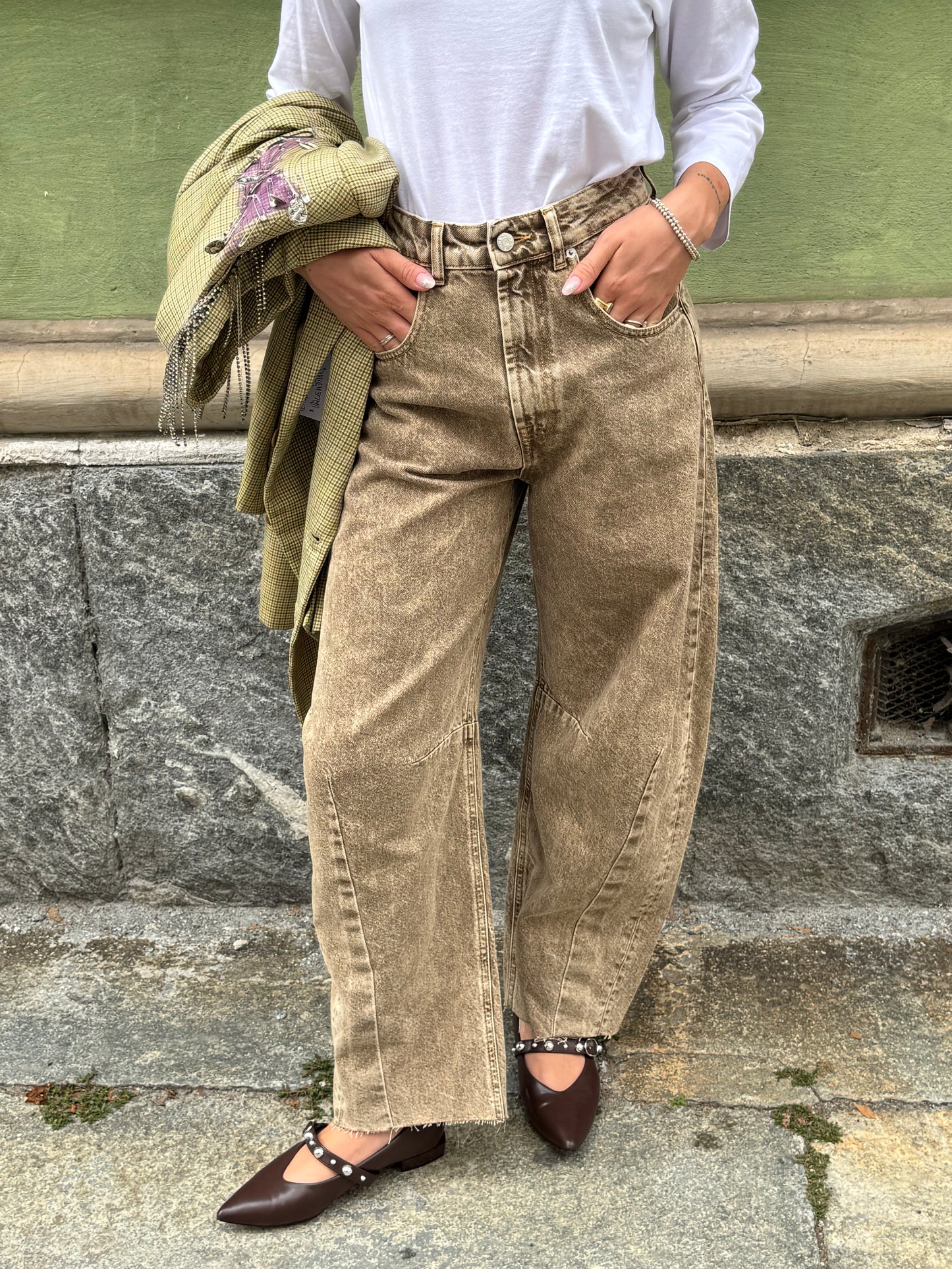 Jeans Barbara | Tabacco