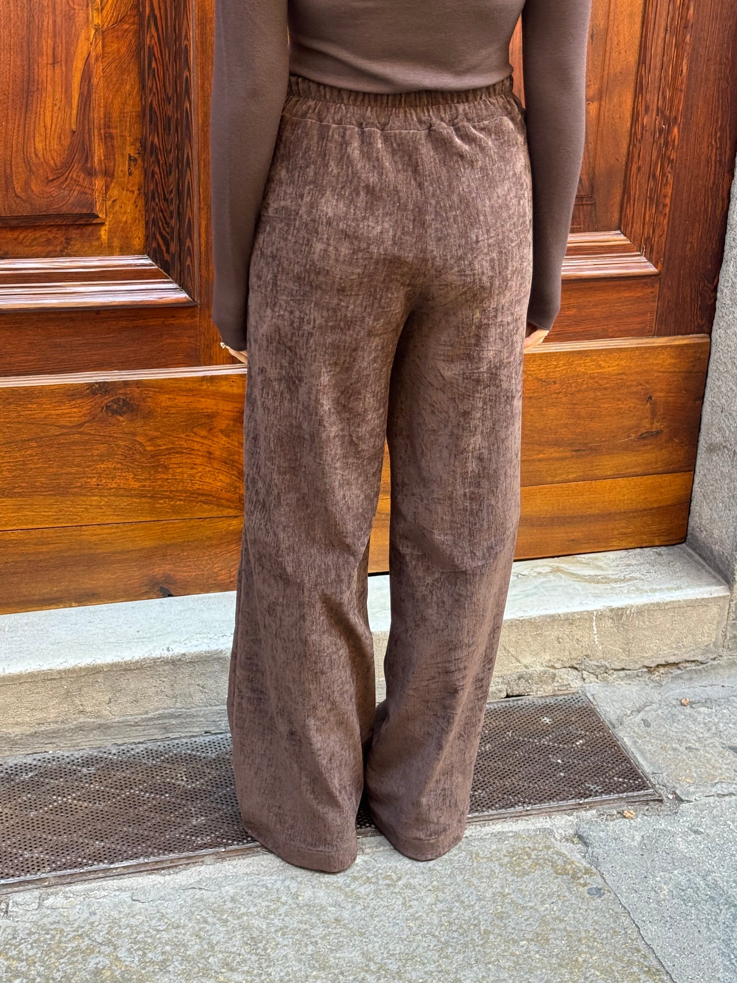 Pantalone Velvet | Marrone