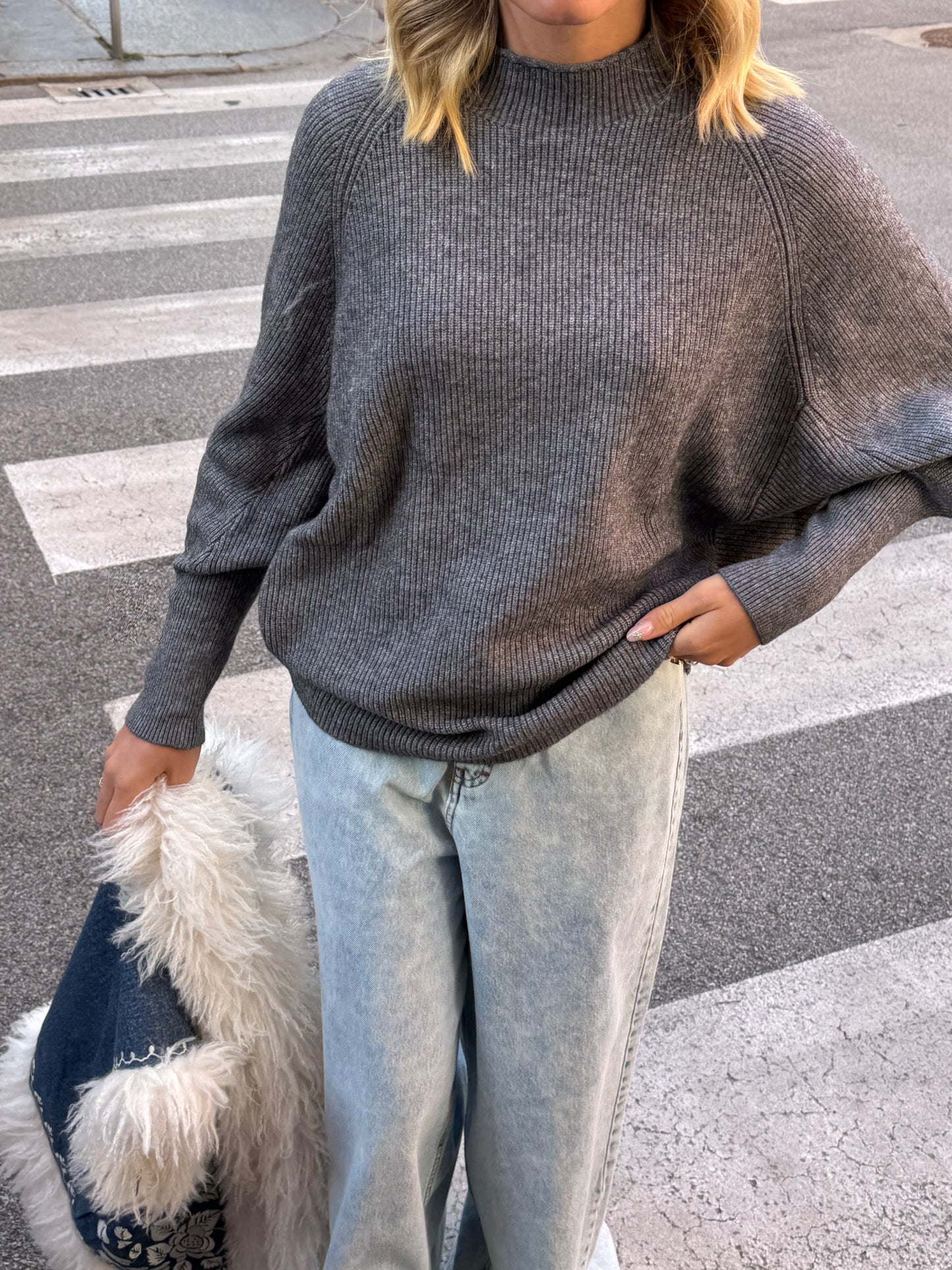 Maglia Basic | Grigio