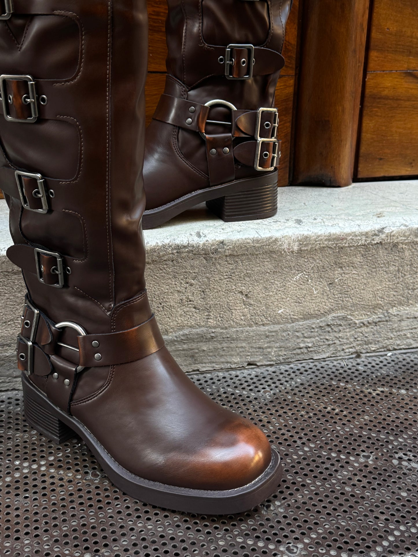 Bikers Old Brown