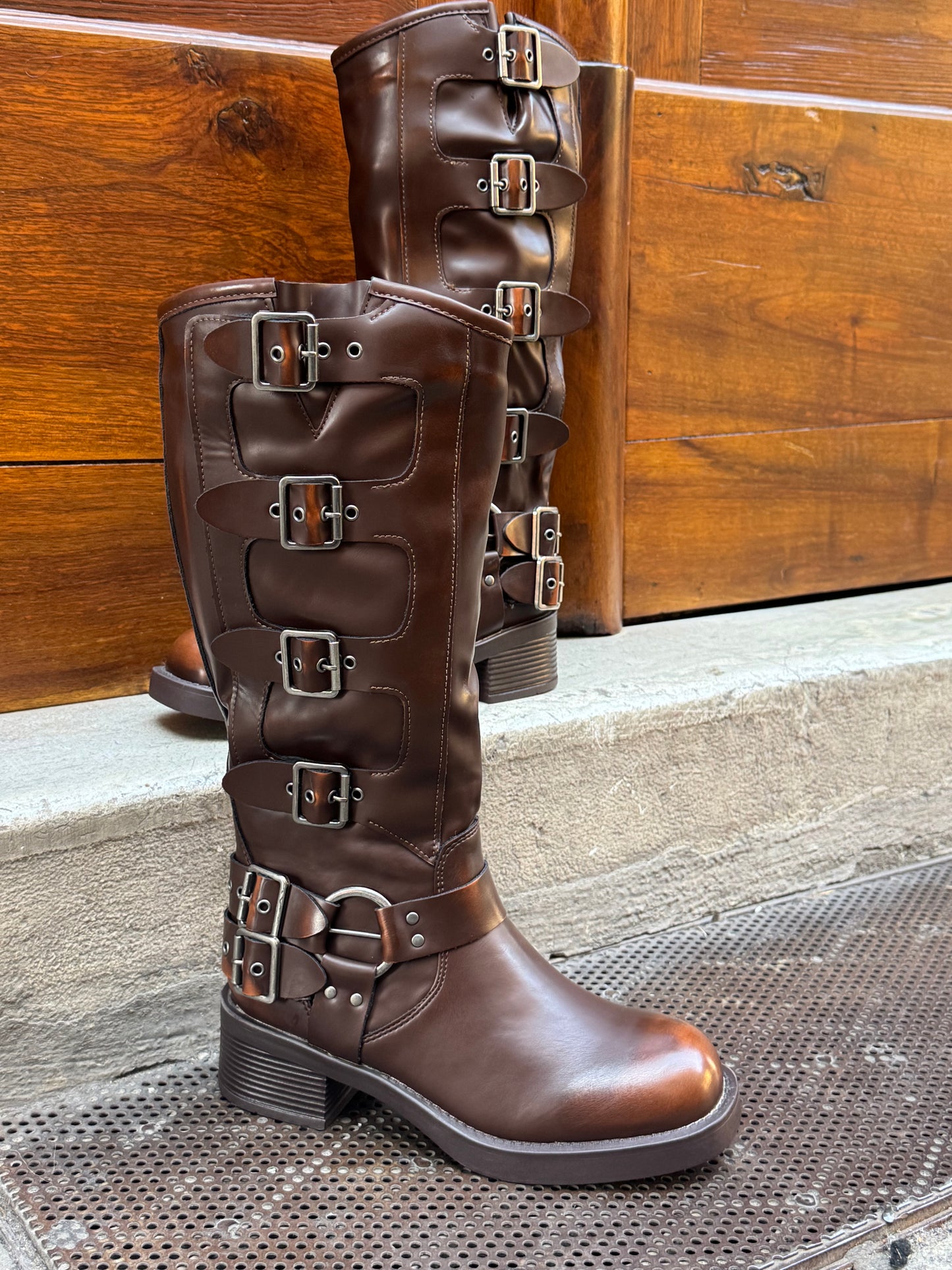 Bikers Old Brown