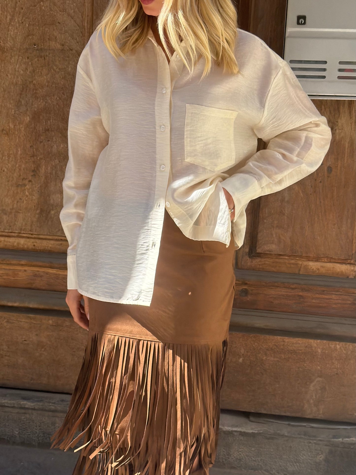 Camicia Panna Calì