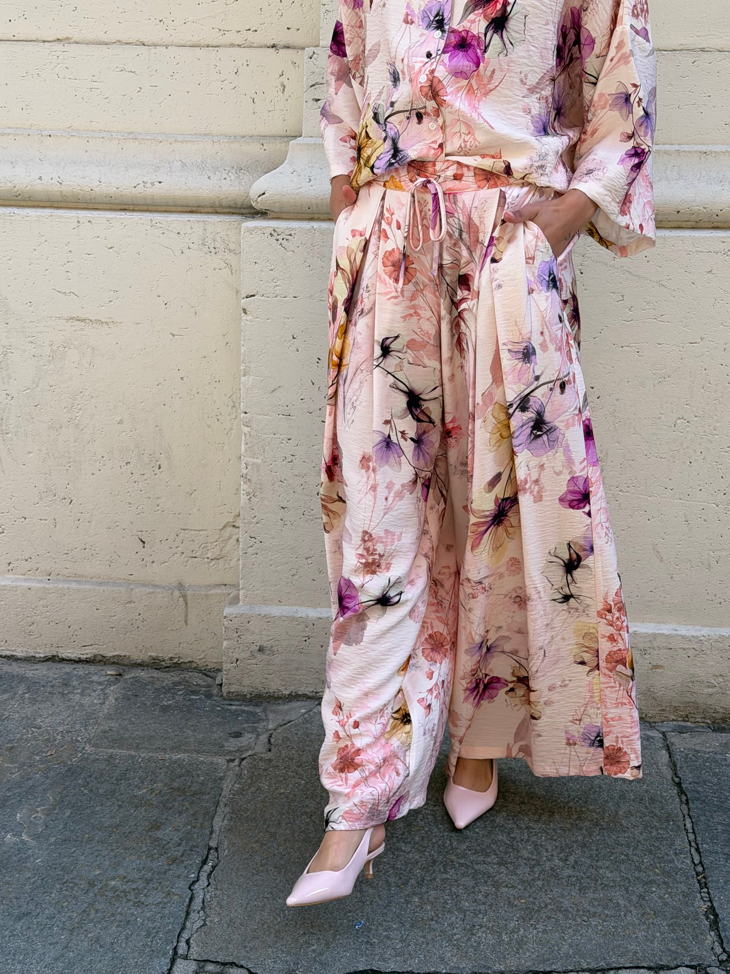 Pantalone Japan Floreale