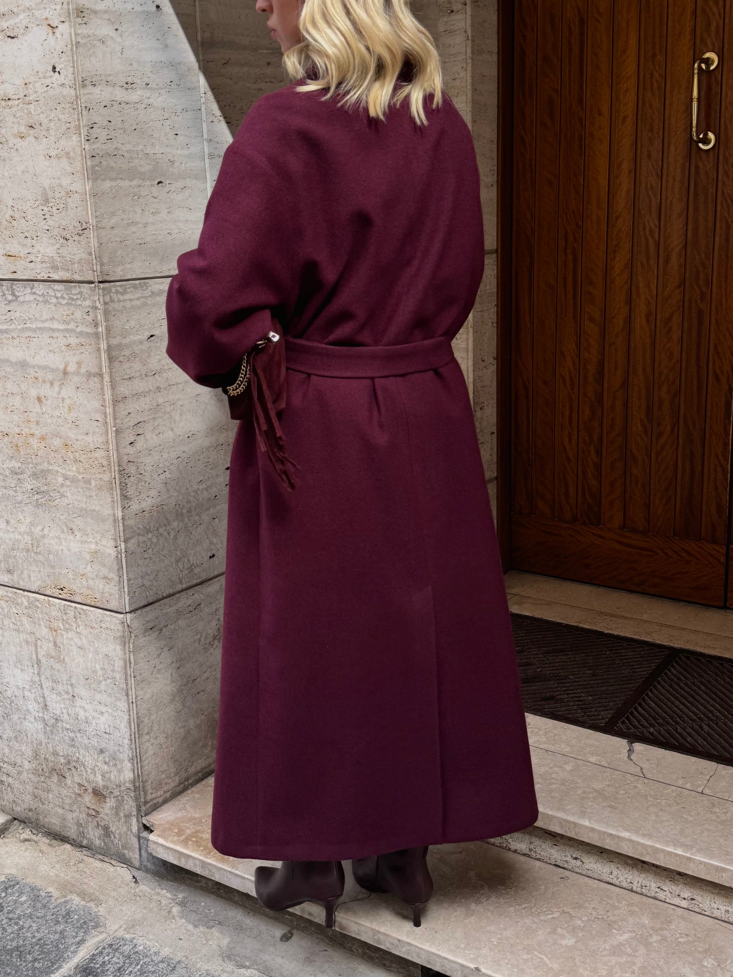 Cappotto Bordeaux