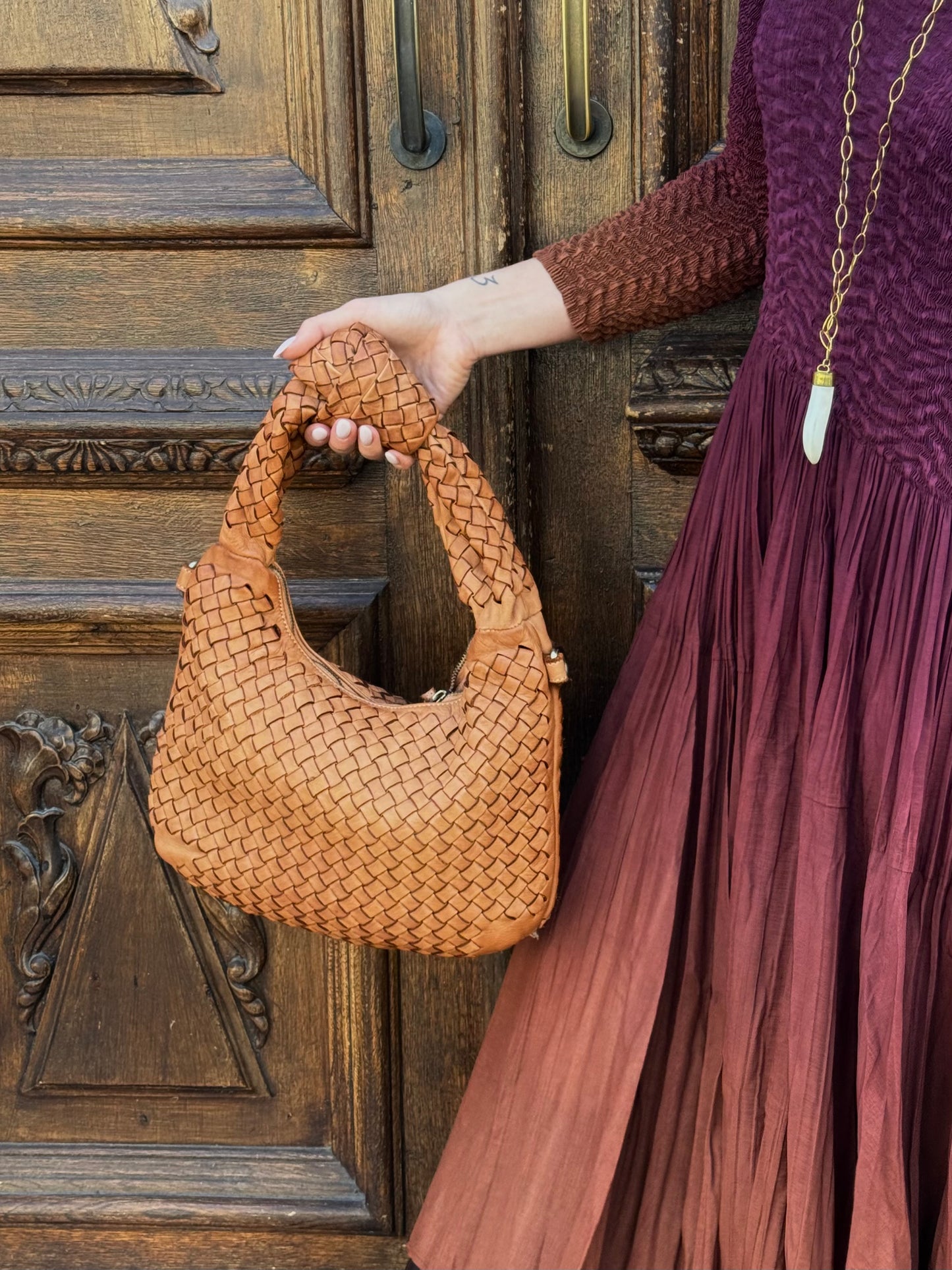 Borsa Bottega Cuoio