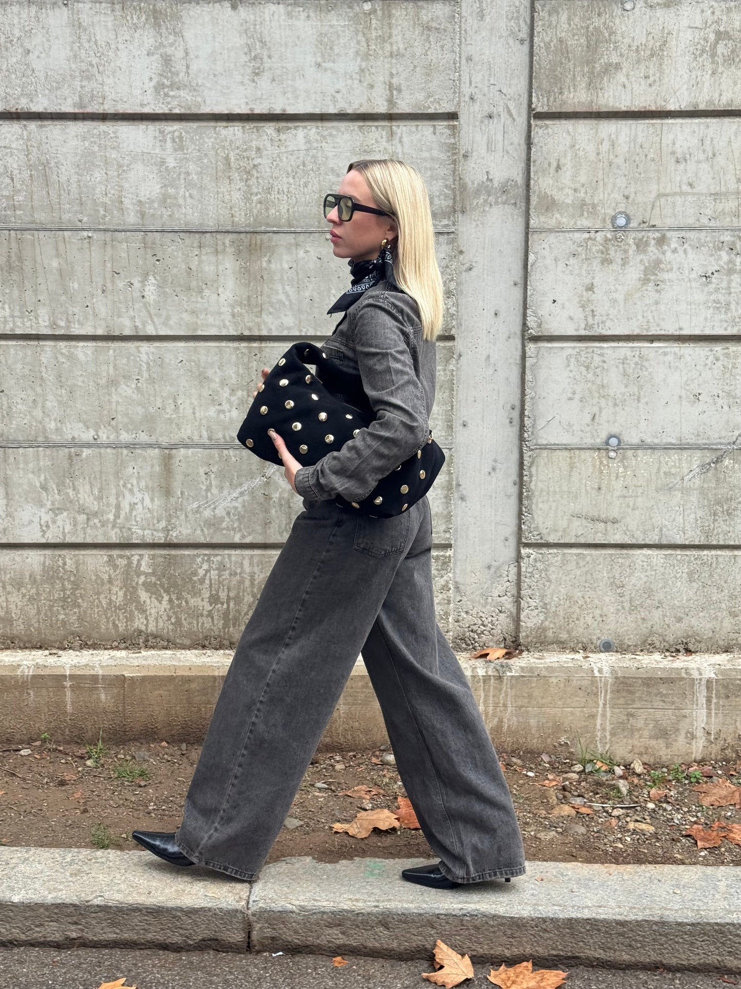 Tuta Denim Grey