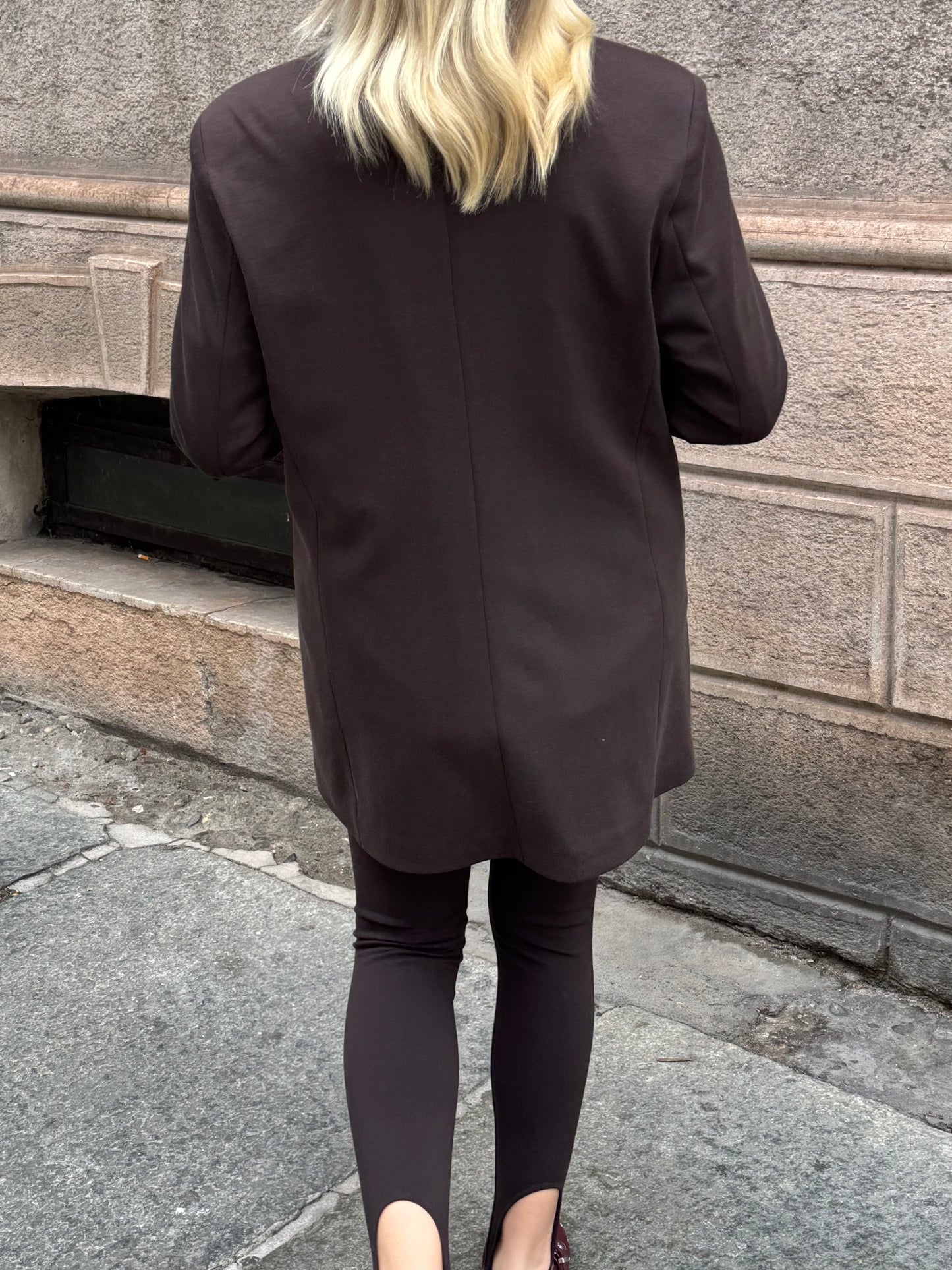 Giacca Oversize Cioccolato