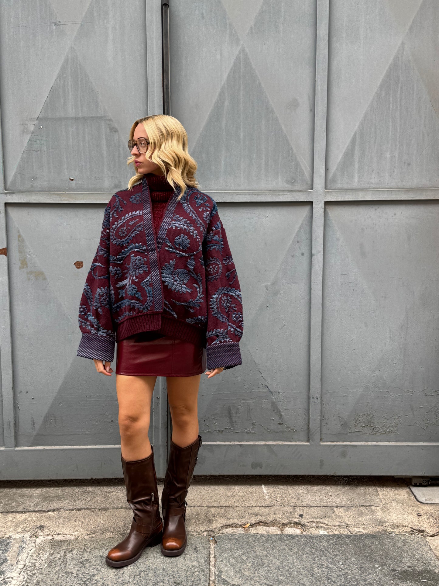 Bomber Jacquard