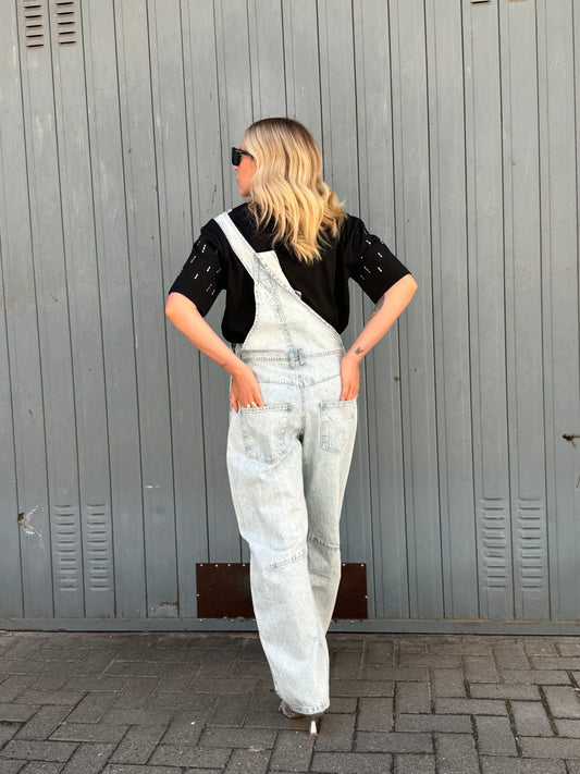 Salopette Denim Chiaro