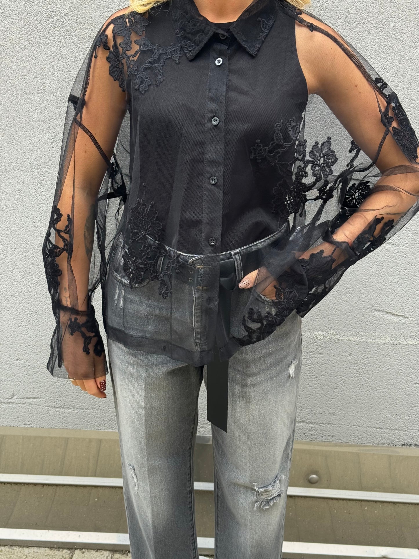 Camicia Pizzo