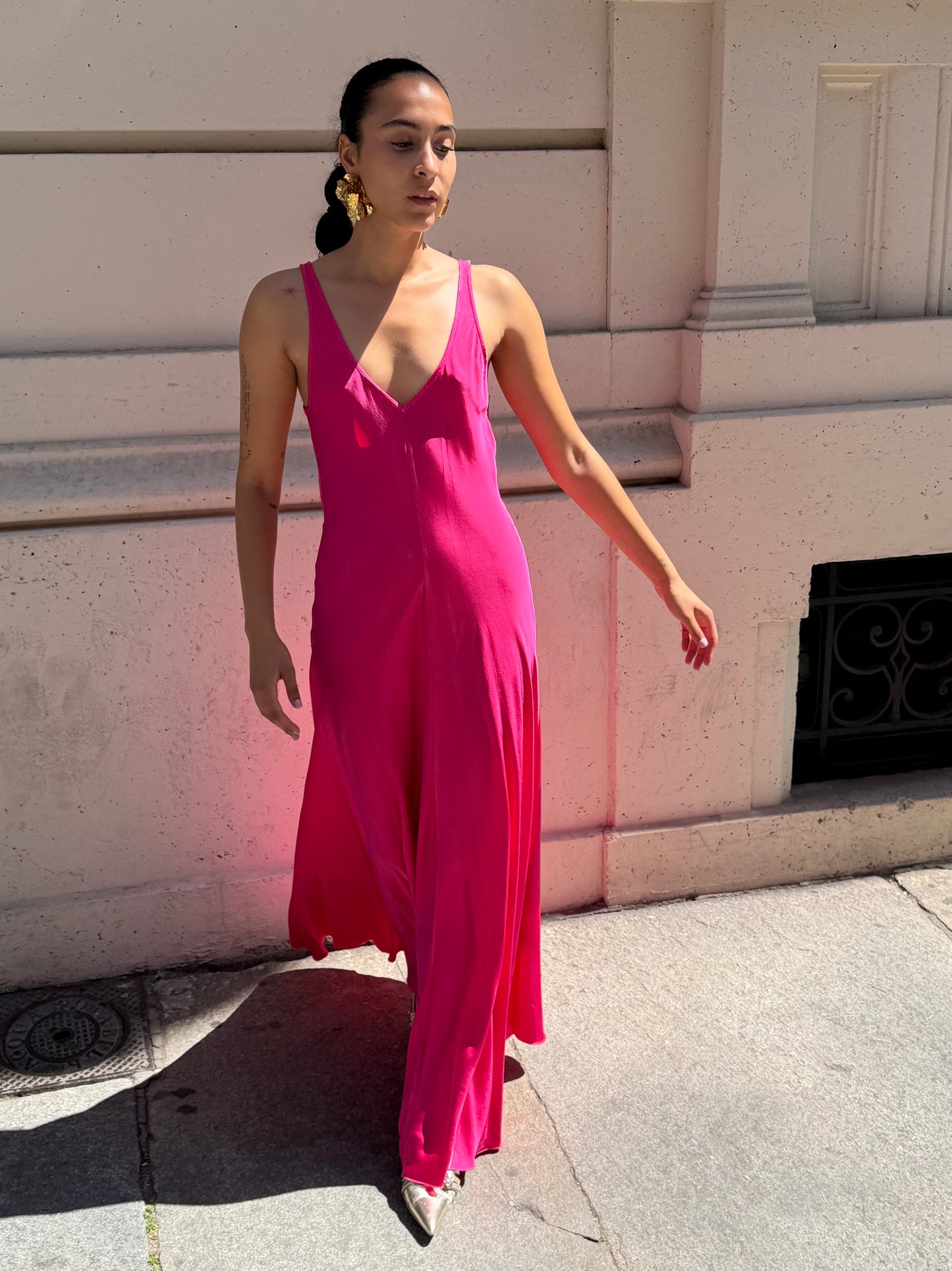 Abito Lora | Fuscia
