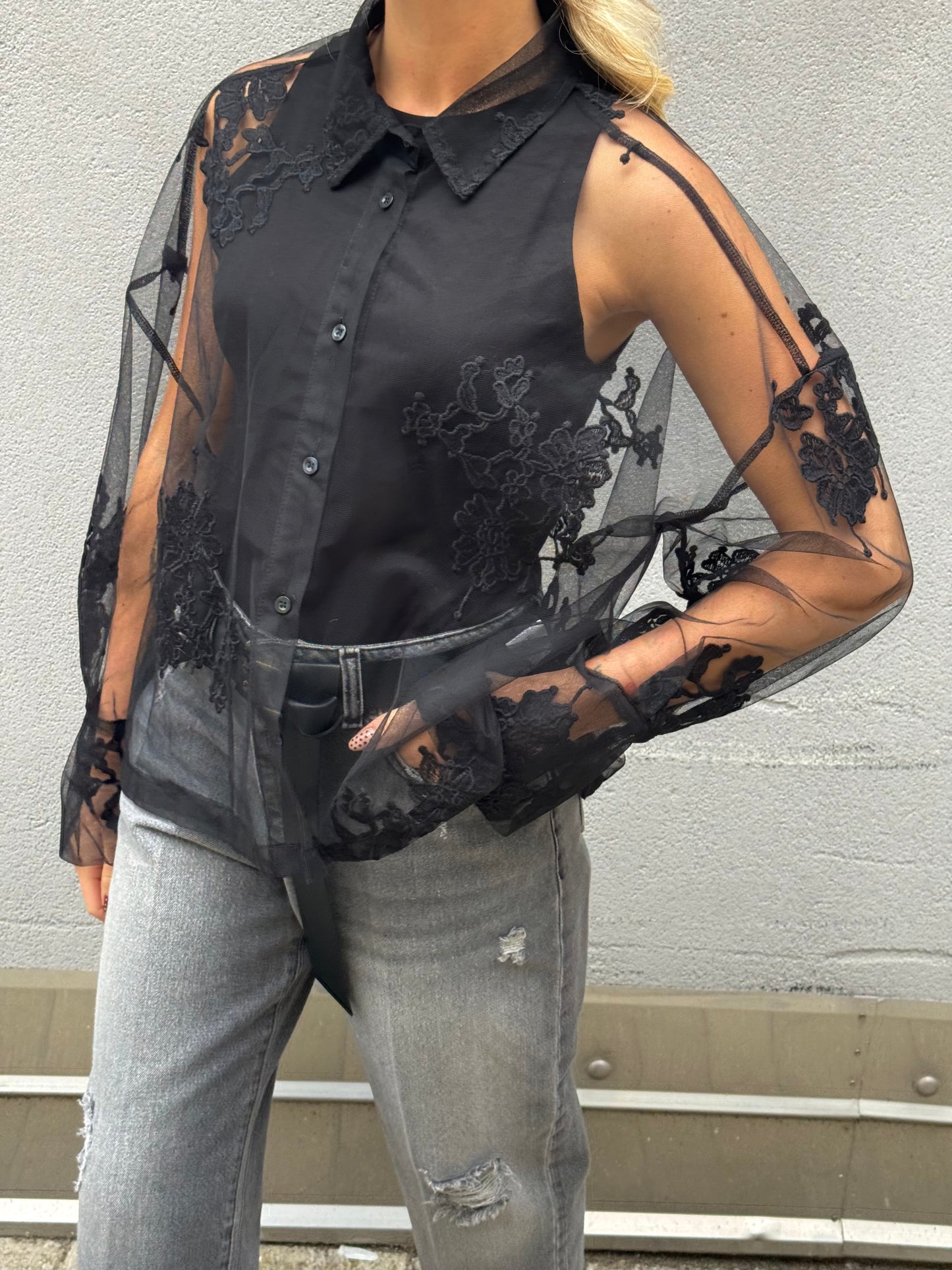 Camicia Pizzo