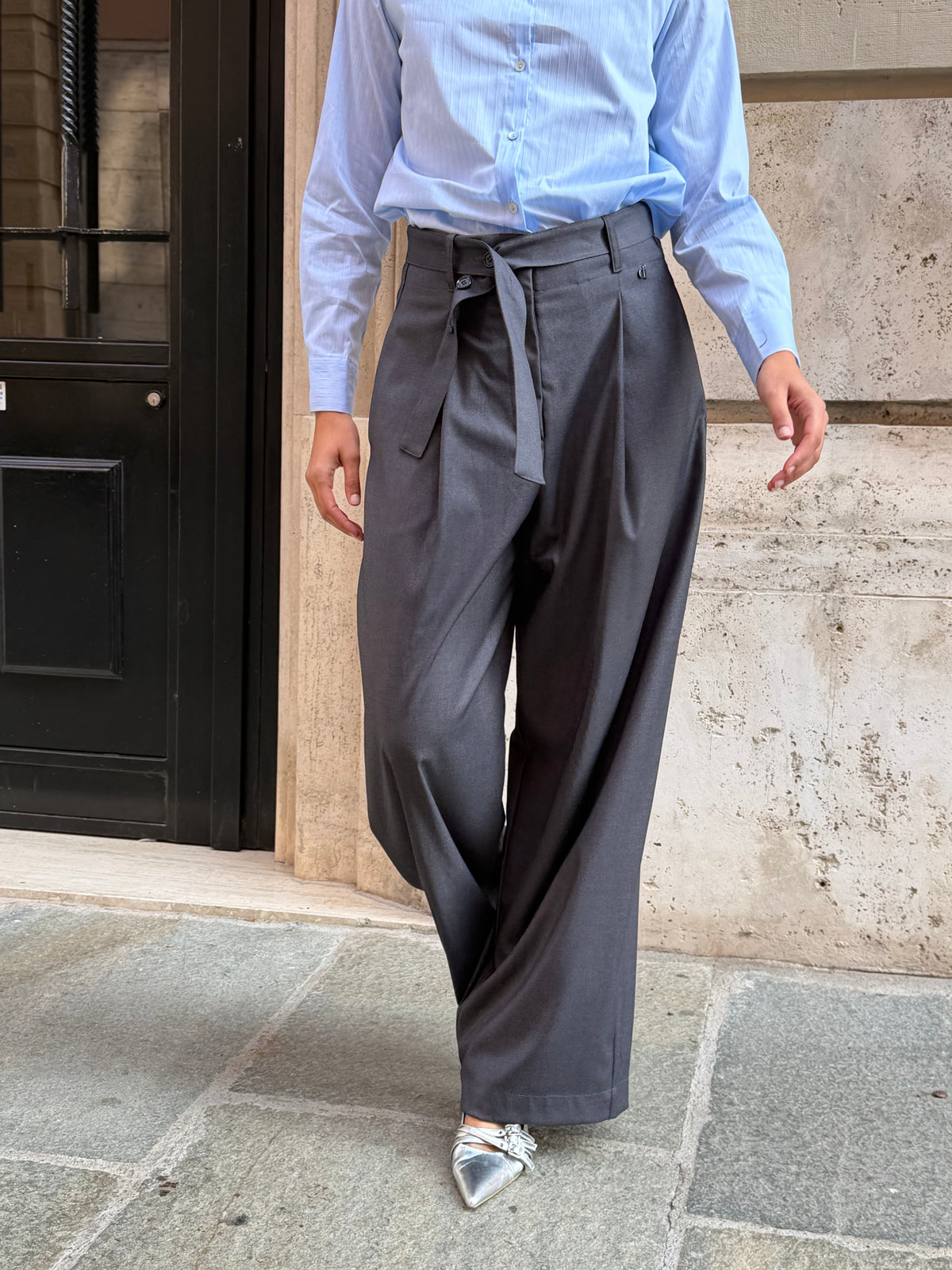Pantalone Paris Antracite