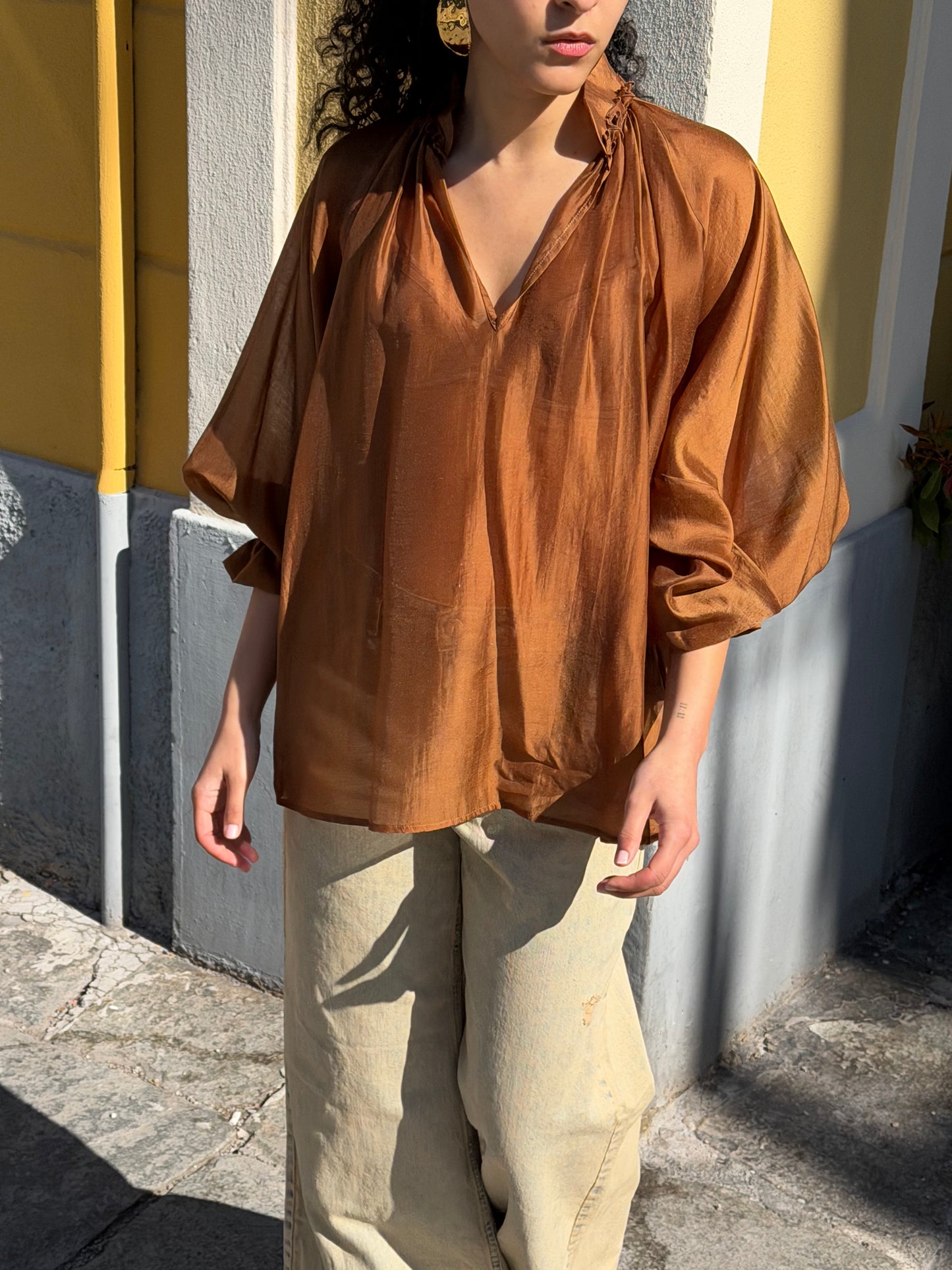 Camicia Voile | Ruggine