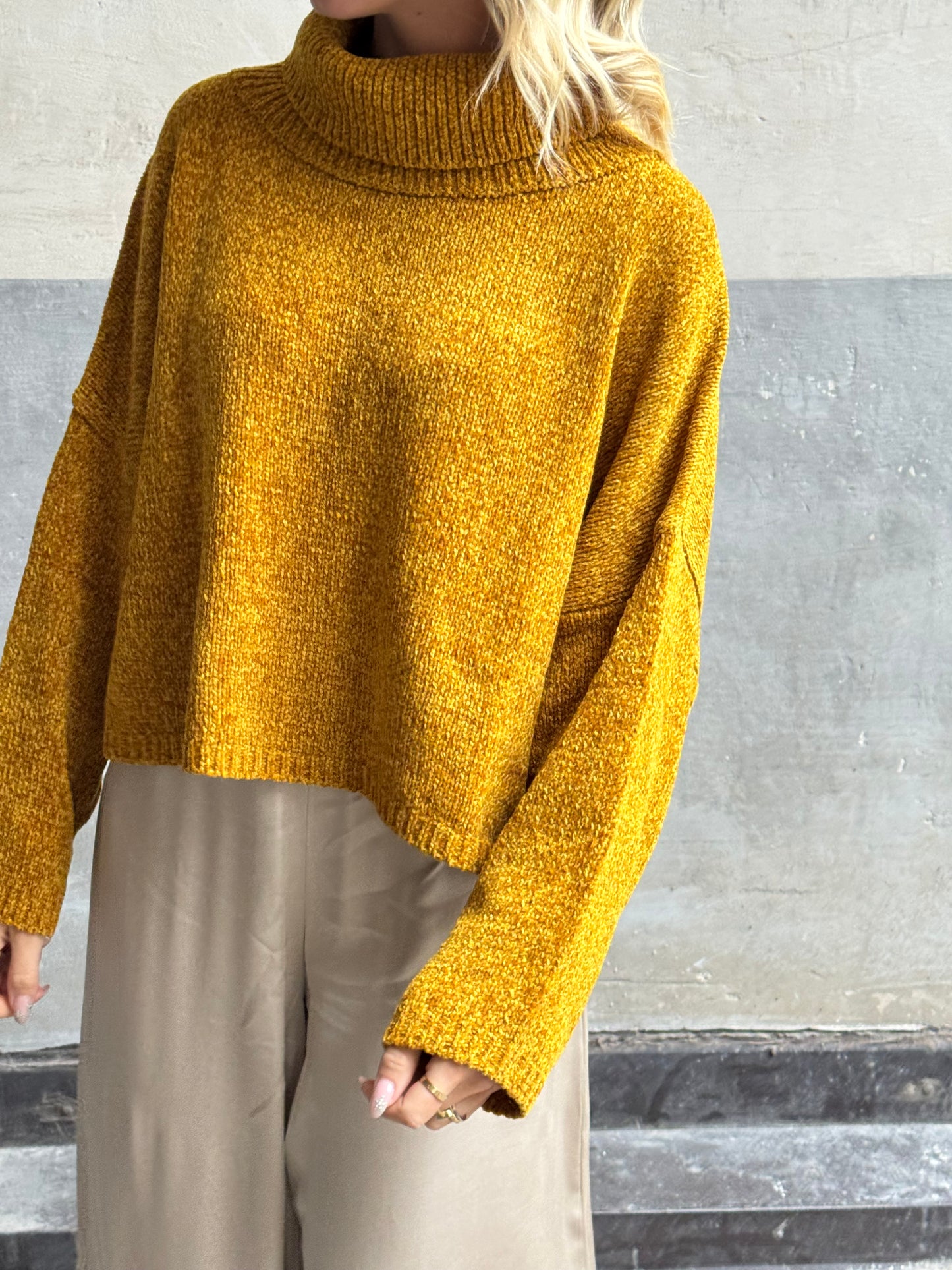 Maglia Cratere | Senape