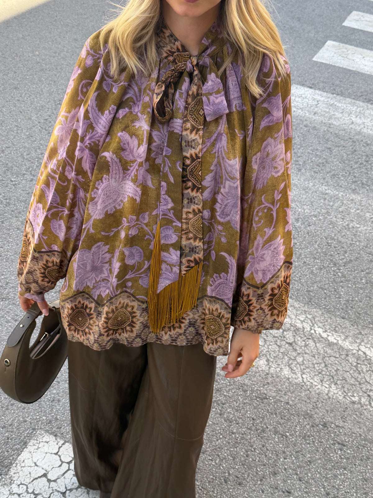 Camicia Boho Multicolore