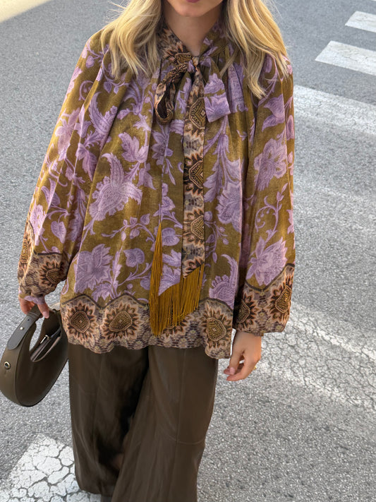 Camicia Boho Multicolore