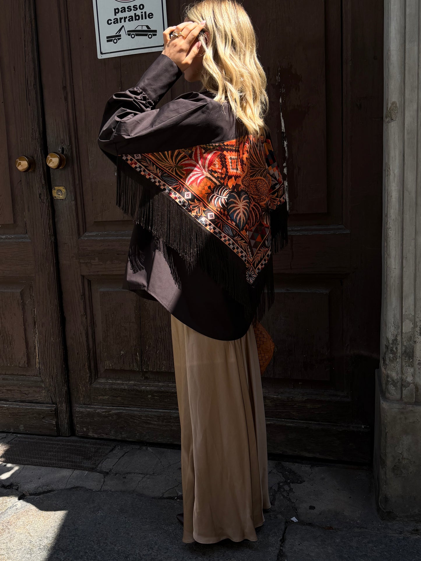 Camicia Boho Frange | Moro