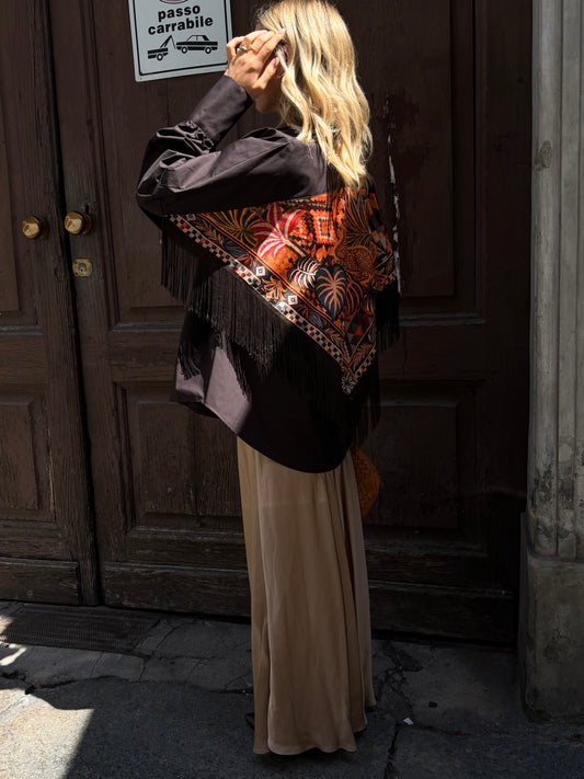 Camicia Boho Frange | Moro