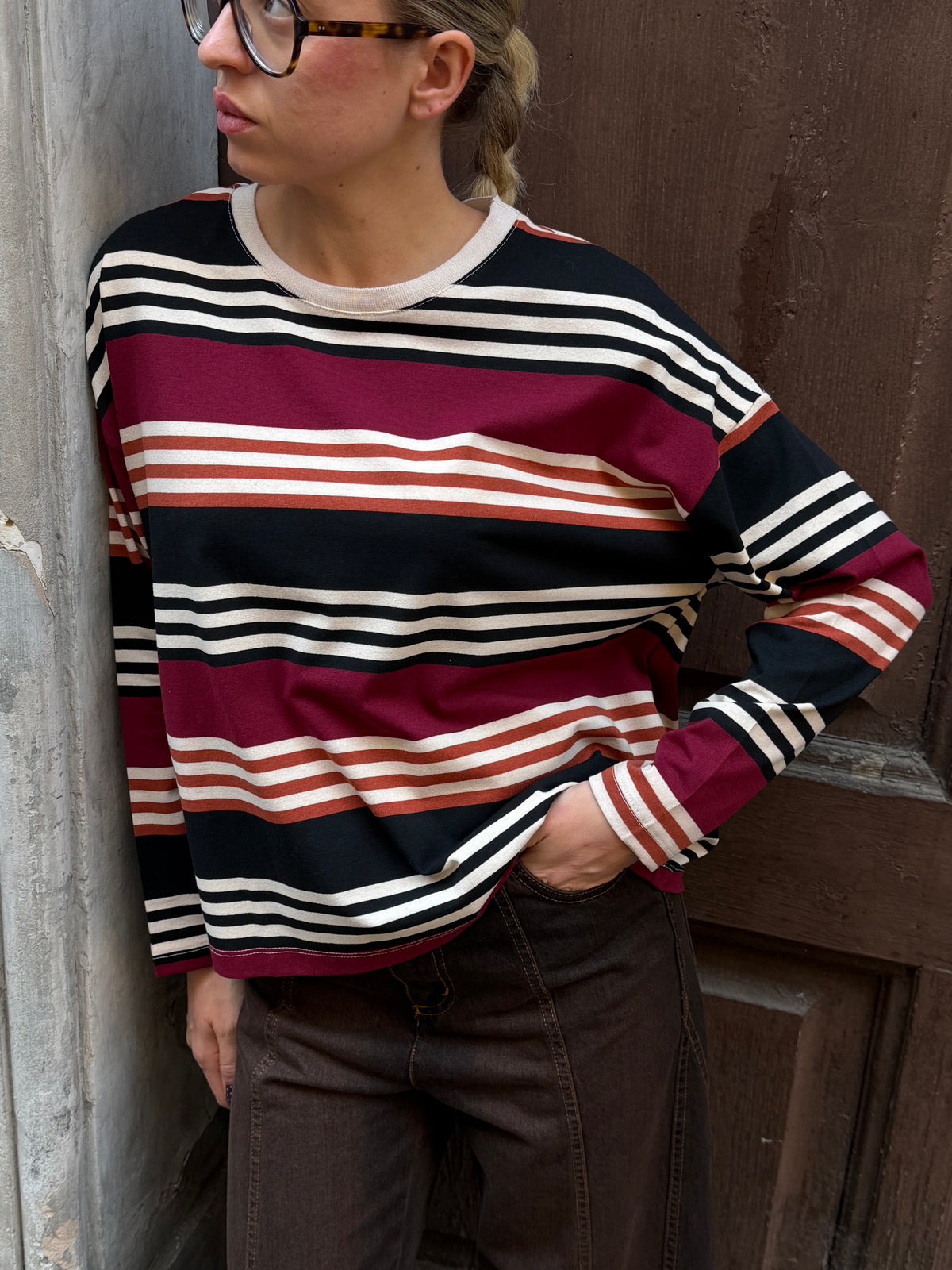 T-shirt Rigata Dixie