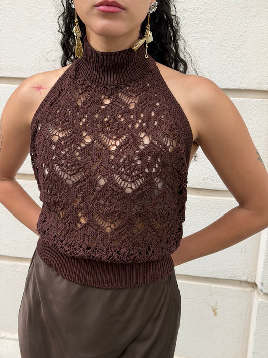 Top Crochet Cacao
