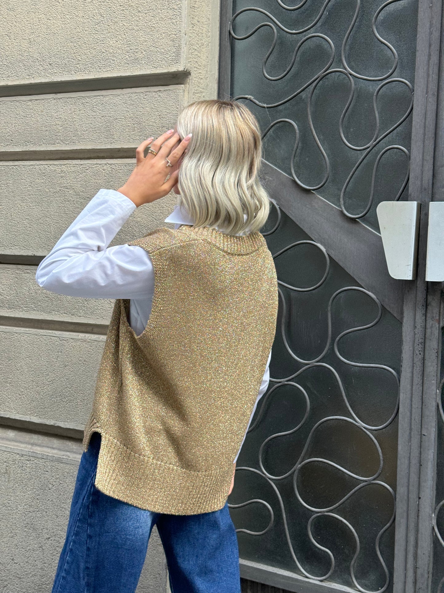 Gilet Lurex in più colori