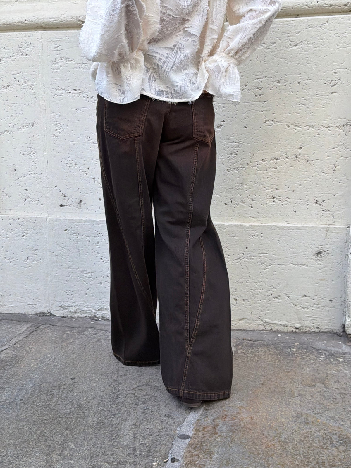 Jeans Old Brown