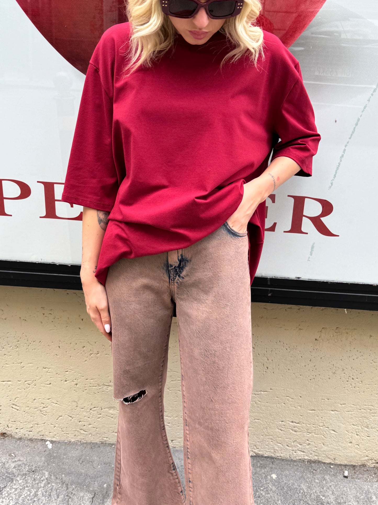 T-shirt Rouge