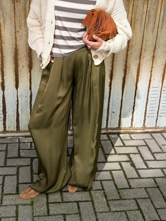 Pantalone Fluid Oliva