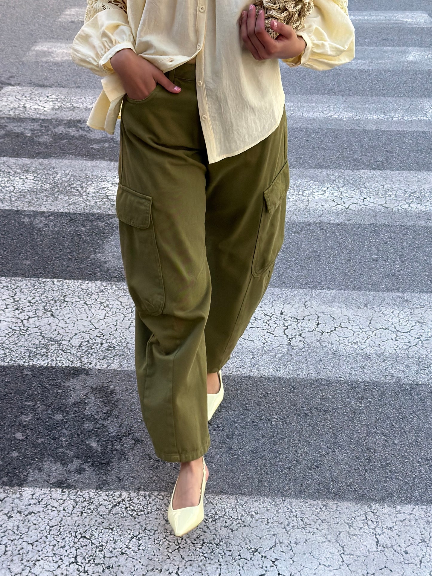 Pantalone Cargo Army