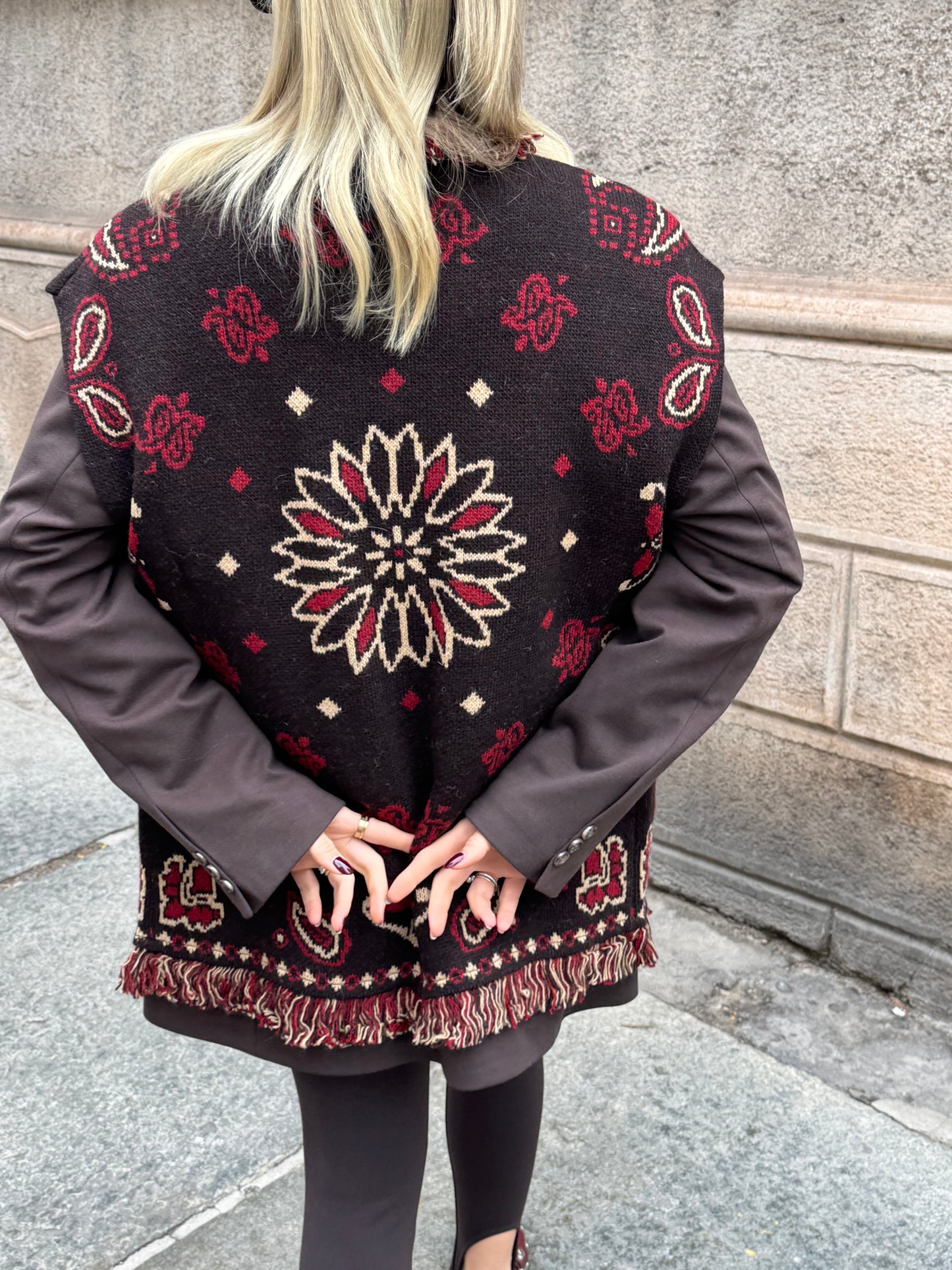 Gilet Cozy | Moro&Bordeaux