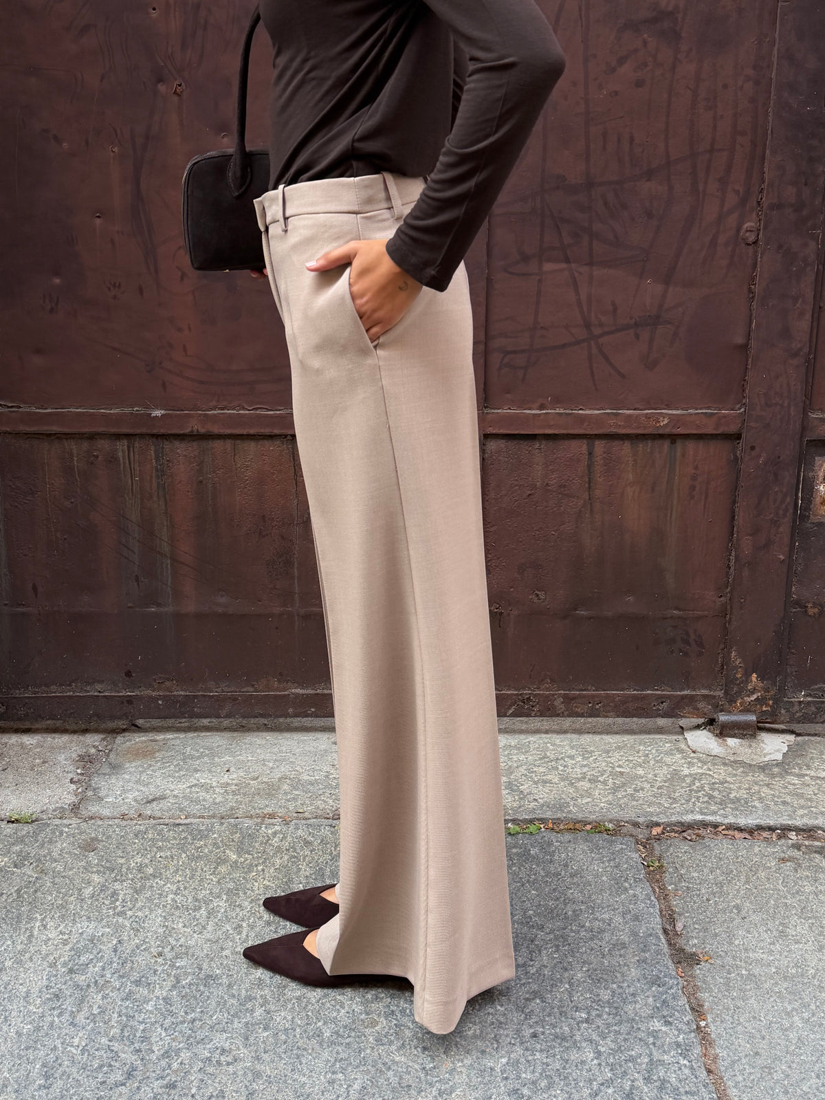 Pantalone Tortora Palazzo