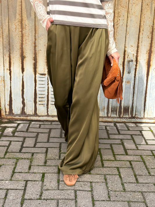 Pantalone Fluid Oliva