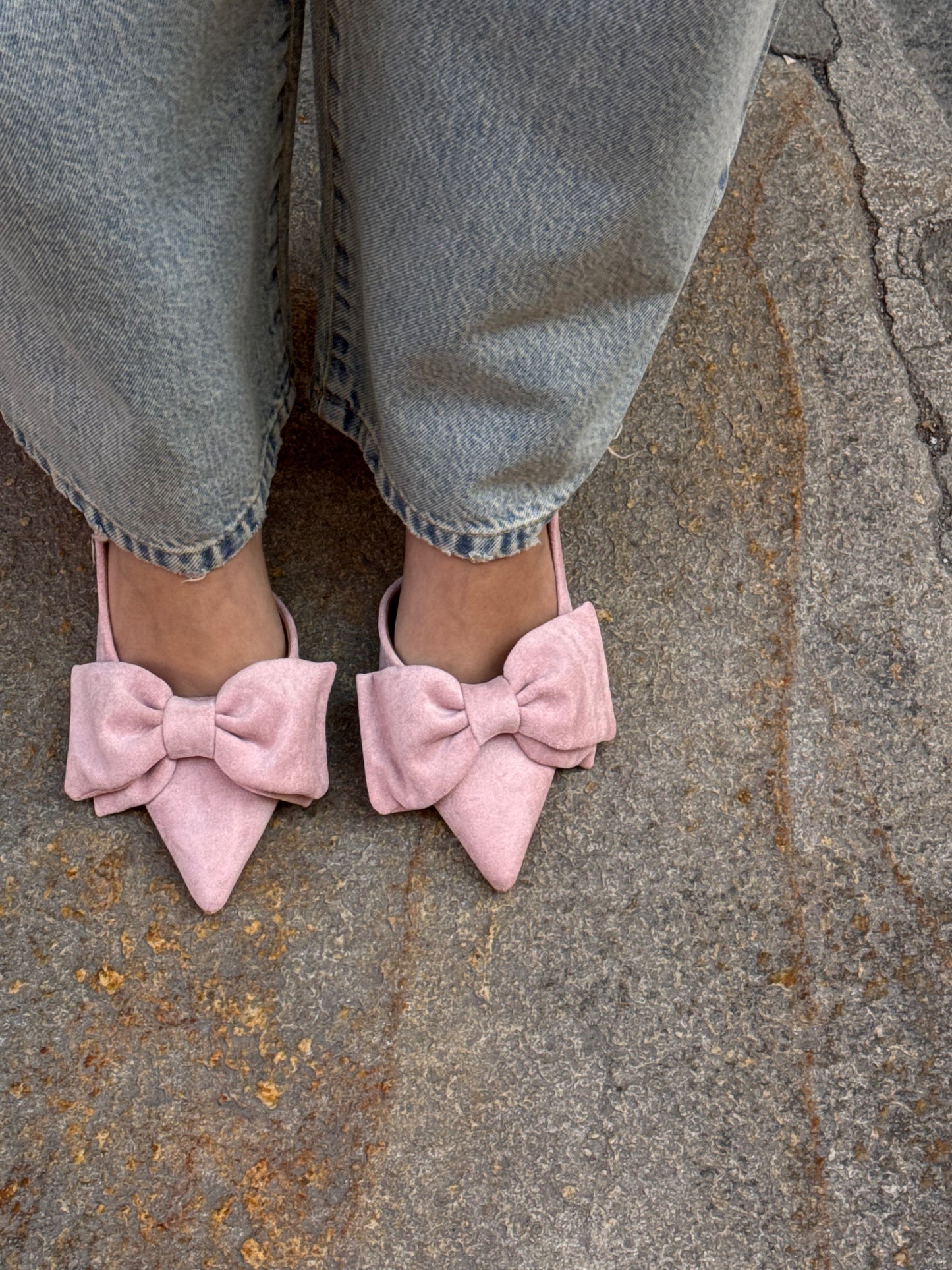 Slingback Fiocco | Rosa