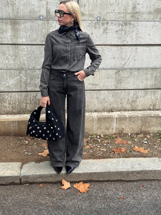 Tuta Denim Grey