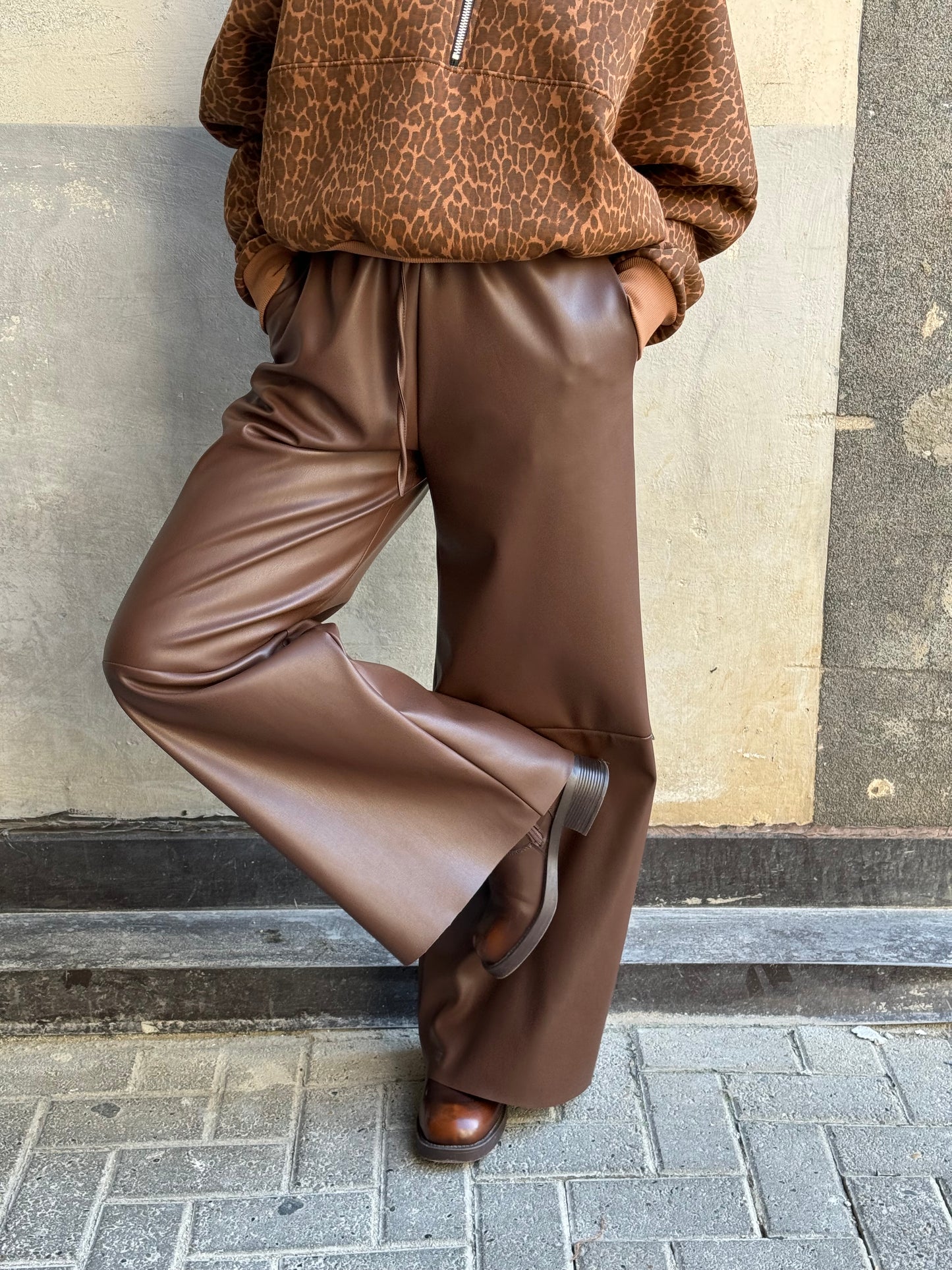 Pantalone Cuoio