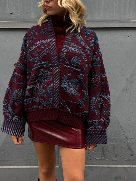 Bomber Jacquard