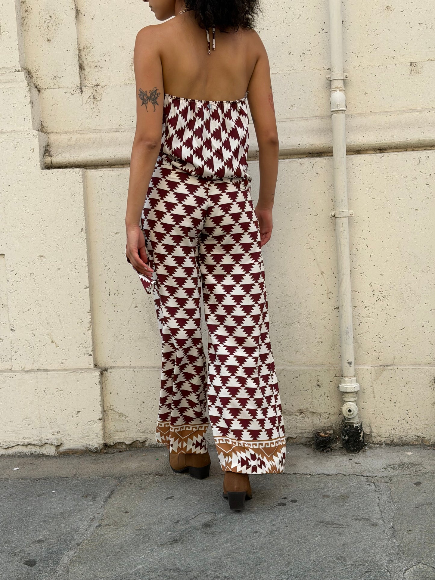 Pantalone Geometrico India