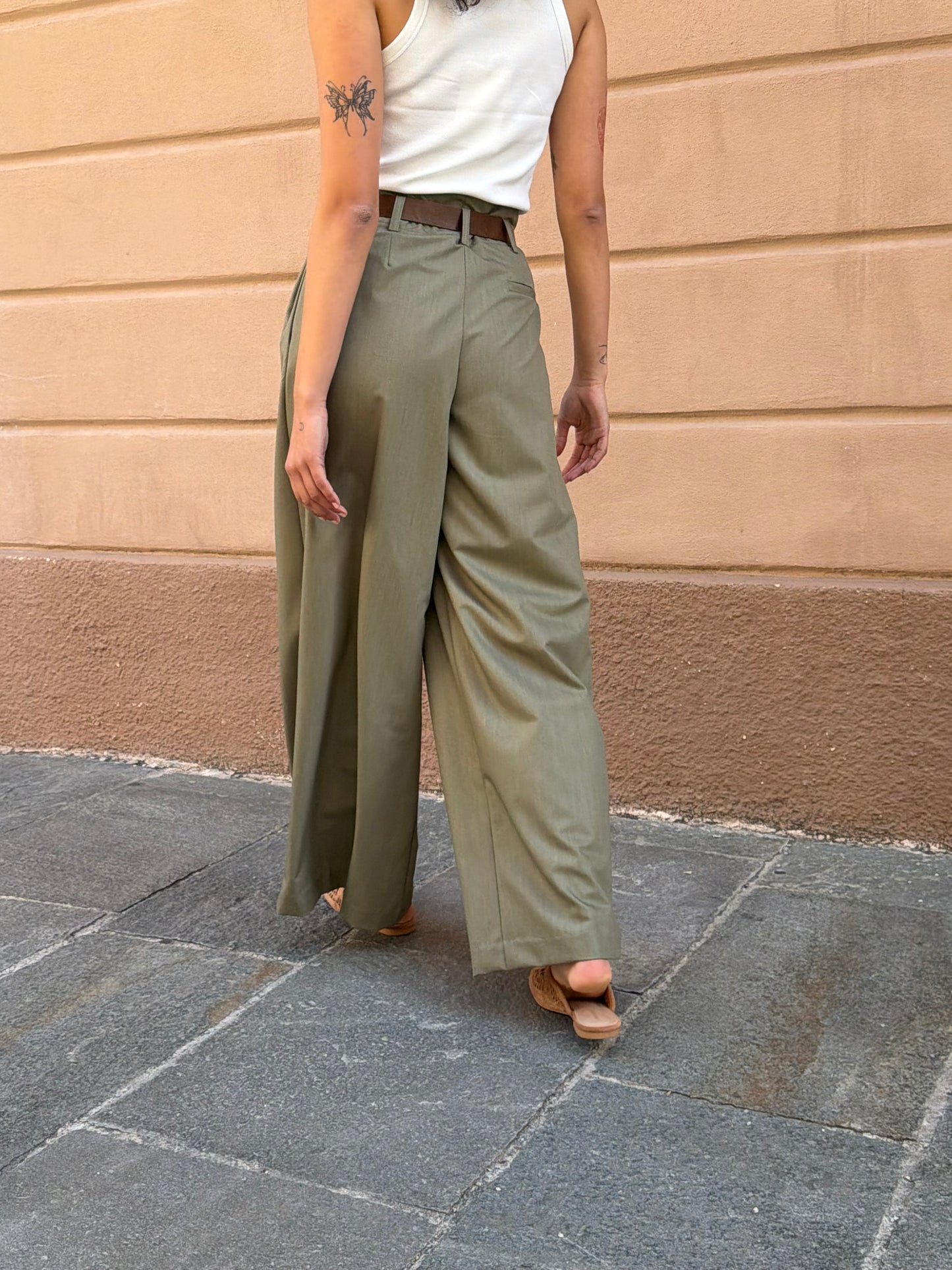 Pantalone Pinces | Salvia