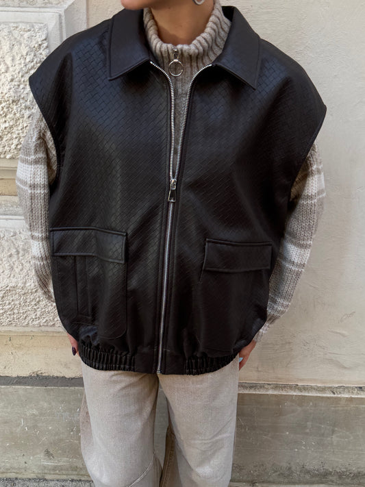 Gilet Moro Intreccio