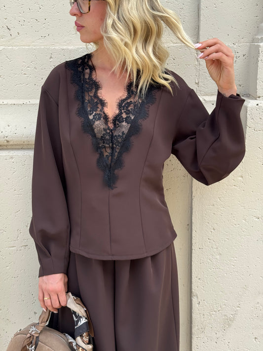 Blusa Lim Cacao