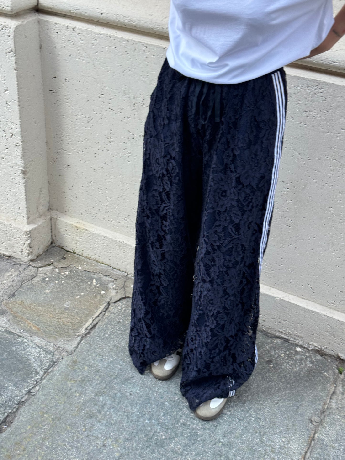 Pantalone Space in pizzo