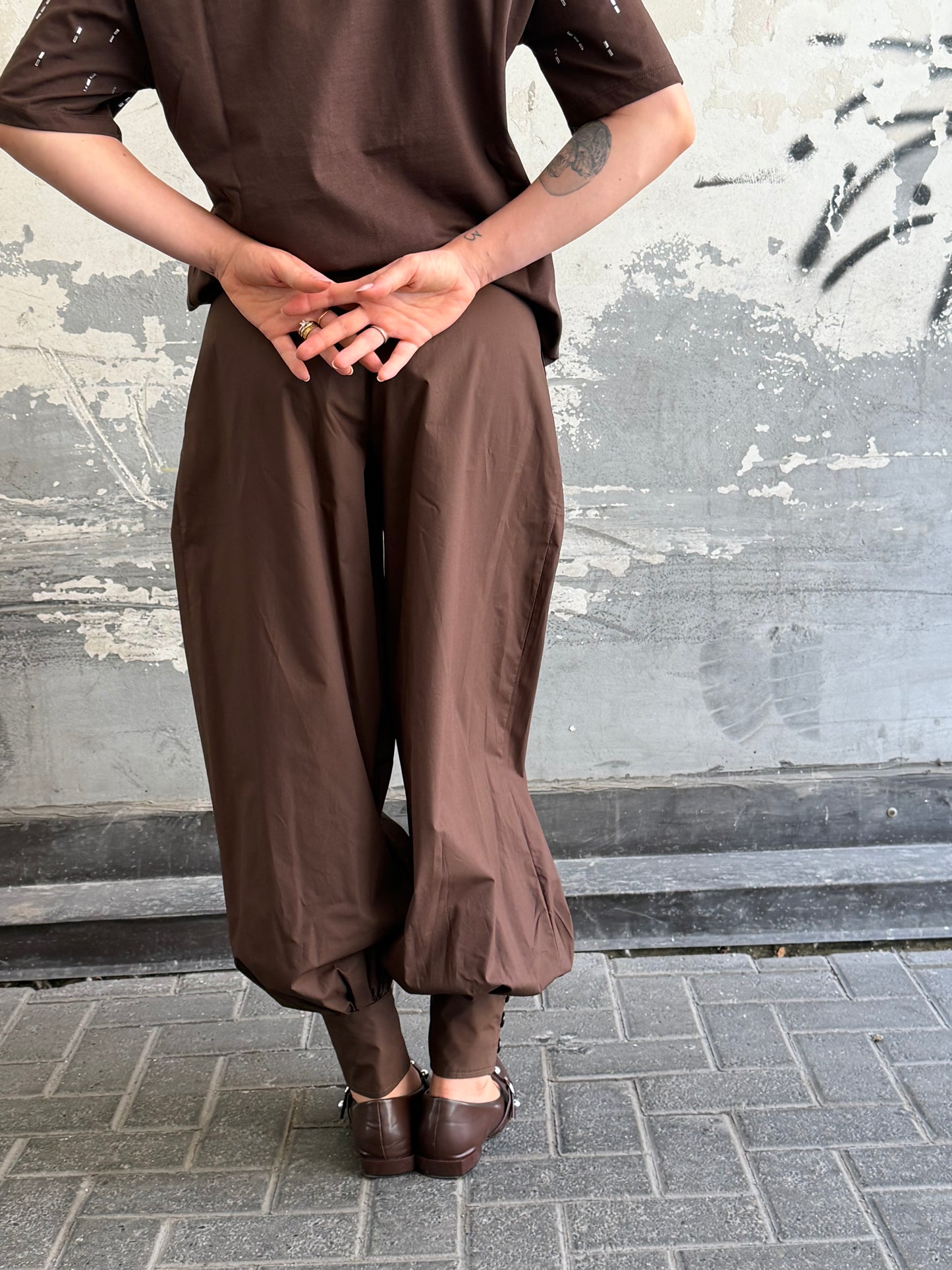 Pantaloni Aladin | Cioccolato