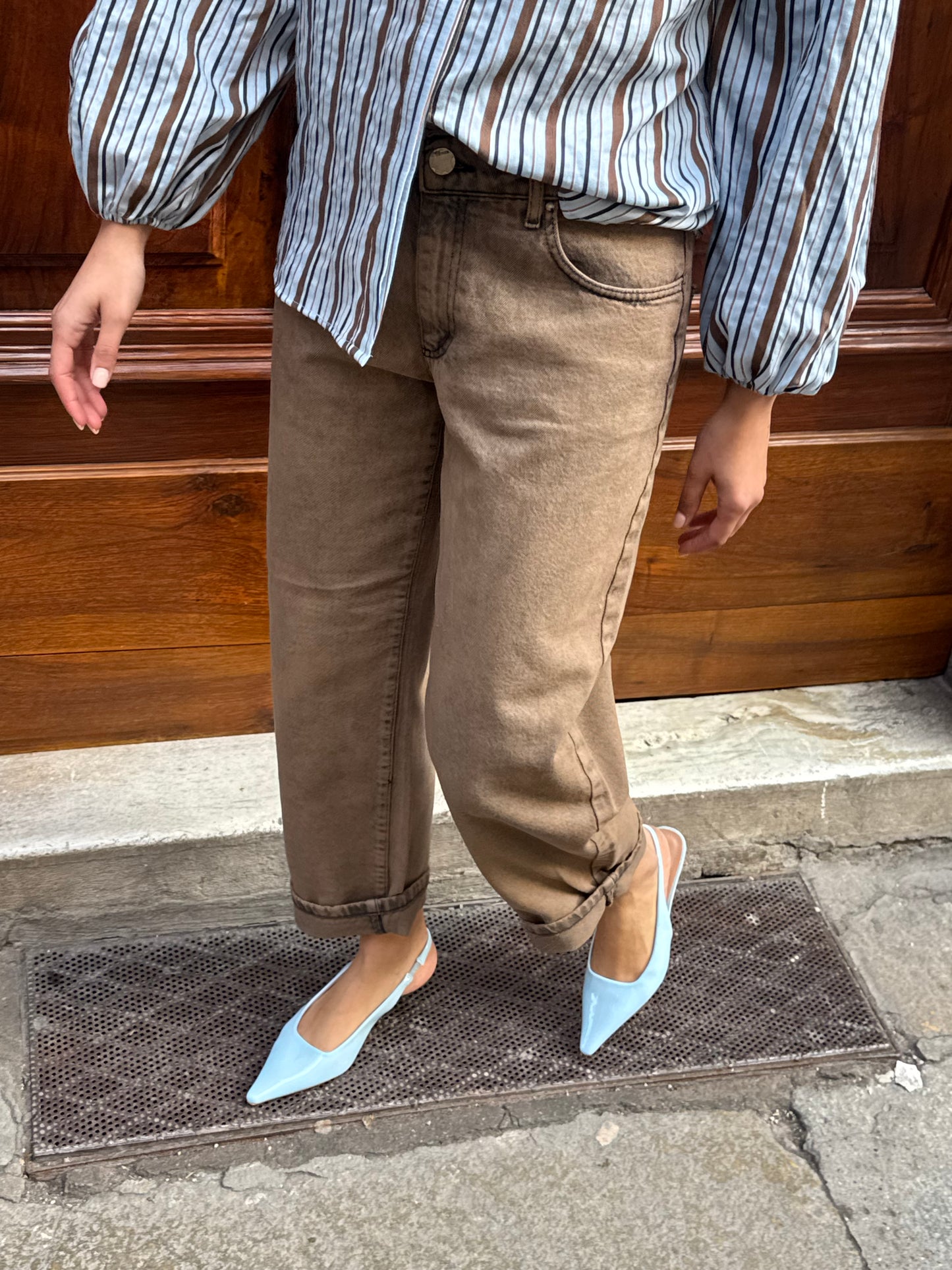 Jeans Barrel | Caffè